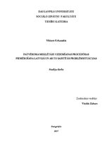 Referāts 'Patvēruma meklētāju uzņemšanas procedūras piemērošana Latvijā un ar to saistītās', 1.