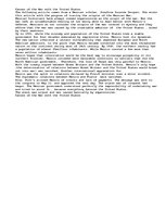 Eseja 'Causes of the War with the United States', 1.