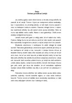 Eseja 'Tūrisms pasaulē un Latvijā', 1.