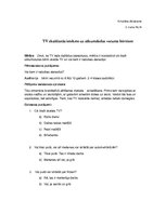 Paraugs 'Mediju efektu analīze. Paraugs', 1.