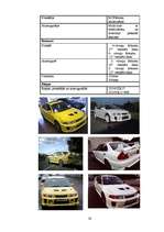 Referāts 'Mitsubishi Lancer Evolution attīstība laika gaitā', 38.