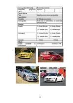 Referāts 'Mitsubishi Lancer Evolution attīstība laika gaitā', 46.