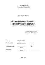Diplomdarbs 'Pievienotās vērtības nodokļa likuma grozījumu ietekme uz uzņēmējdarbības vidi La', 1.