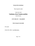 Referāts 'Tankkuģa "Užava" izmaksu aprēķins', 1.