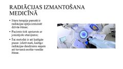 Prezentācija 'Radiācija un tās izmantojums medicīnā', 6.