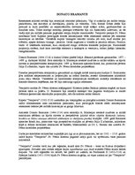 Konspekts 'Donato Bramante', 1.