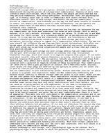 Eseja 'Interpersonal Relationships', 1.