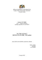 Biznesa plāns 'Viesu nams', 1.