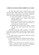 Referāts 'Uzņēmuma SIA "Trade" iekšējās kontroles sistēmas novērtējums', 6.