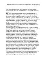 Eseja '"Vislielāko nemieru nes nemieri, kas izceļas vēdera dēļ." F.Bēkons', 1.