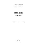 Konspekts 'Vakcīnas', 1.