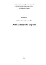 Referāts 'Piens kā biezpiena izejviela', 1.