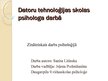 Referāts 'Datoru tehnoloģijas skolas psihologa darbā', 28.