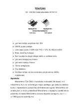 Referāts 'Mikroshēma "TDA-7293"', 3.