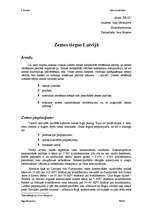 Referāts 'Zemes tirgus Latvijā', 1.