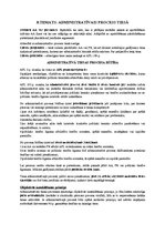 Konspekts 'Administratīvais process tiesā', 1.