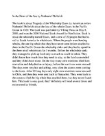 Eseja 'Review of the Book "The Heart of the Sea"', 1.