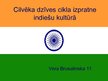 Prezentācija 'Cilvēka dzīves cikla izpratne indiešu kultūrā', 1.