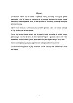 Referāts 'Operācijas māsu zināšanas par ķirurģisku pacientu pozicionēšanu', 3.