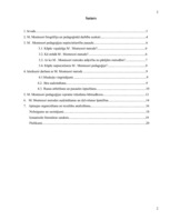 Referāts 'Marijas Montesori pedagoģiskie uzskati', 2.