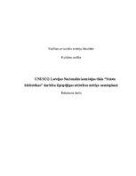 Diplomdarbs 'UNESCO Latvijas Nacionālās komisijas tīkla “Stāstu bibliotēkas” darbība ilgtspēj', 1.
