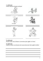 Paraugs 'Integrētā eksāmena darbs sākumskolas mācību metodikā', 5.