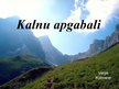 Prezentācija 'Kalnu apgabali', 1.