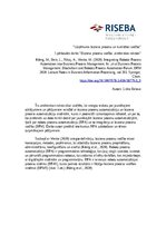 Referāts 'Biznesa procesu vadība: zinātniskos rakstos', 1.