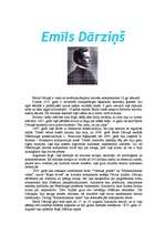 Konspekts 'Emīls Dārziņš', 1.