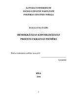 Diplomdarbs 'Demokrātijas konsolidācijas procesi: Ukrainas piemērs', 2.