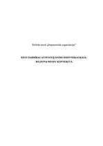 Referāts 'EDSO darbības atspoguļojums Dienvidkaukāza reģiona misiju kontekstā', 1.