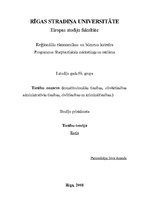 Konspekts 'Tiesību nozares', 1.