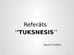 Prezentācija 'Tuksneši', 1.
