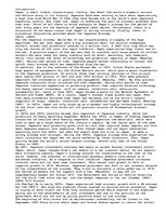 Eseja 'The History and Future of Japanese Economy', 1.