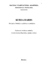 Referāts 'Uzņēmumu ienākuma nodoklis, tā vieta Latvijas Republikas nodokļu sistēmā', 1.