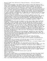 Eseja 'Ethical &amp; Legal Issues Pertaining to Physical Restraint - A Critical Analysi', 1.