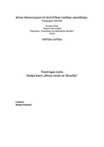 Konspekts 'Roberts Fišers "Mācīsim bērniem domāt"', 1.