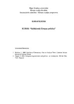 Konspekts 'Demokrātija', 1.