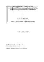 Diplomdarbs 'Reklāmas nozīme uzņēmējdarbībā', 1.