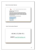 Biznesa plāns 'Press Conference/Crisis Management', 20.