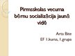 Referāts 'Pirmsskolas vecuma bērnu socializācija jaunā vidē', 32.
