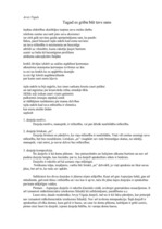 Eseja 'A.Viguļa dzejoļa "Tagad es gribu būt tavs suns" analīze', 1.