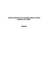 Referāts 'Kāpēc biznesā ir tik svarīgi izprast svešu biznesa kultūru?', 1.