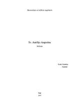 Referāts 'Sv. Aurēlijs Augustīns', 1.