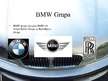 Prezentācija 'BMW auto koncerna vēsture', 10.