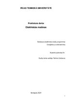 Konspekts 'Elektrisko mašīnu pamati', 1.