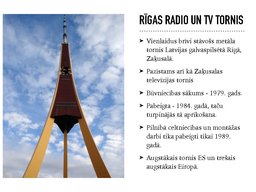 Prezentācija 'Eifeļa torņa un Rīgas radio un televīzijas torņa skaitliskais salīdzinājums', 4.