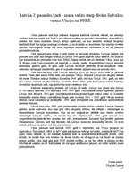 Eseja 'Latvija Otrajā pasaules karā - maza valsts starp divām lielvalsts varām - Vāciju', 1.