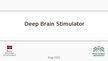 Prezentācija 'Deep brain stimulator', 1.