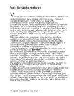 Konspekts 'Kādēļ jāmācās vēsture', 3.